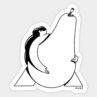 Pear Sticker